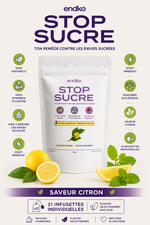 Tisane Stop Sucre Saveur Citron - 21 infusettes - Format pratique Nomade